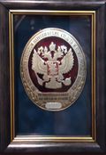 Почетный знак от Федеральной Службы Российской Федерации